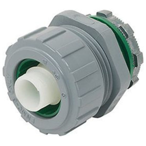 Liquid Tight Connector, Non-Metallic, Straight, 1-1/2 in.