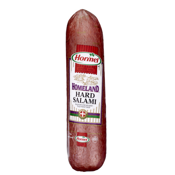 HOMELAND(r) Hard Salami, 2 pc . C1N1 - Front No Plunge In Package (Hi Res)