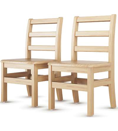 Foundations® Little Innovators Hardwood Ladder Back Chairs, 12", 2 pk
