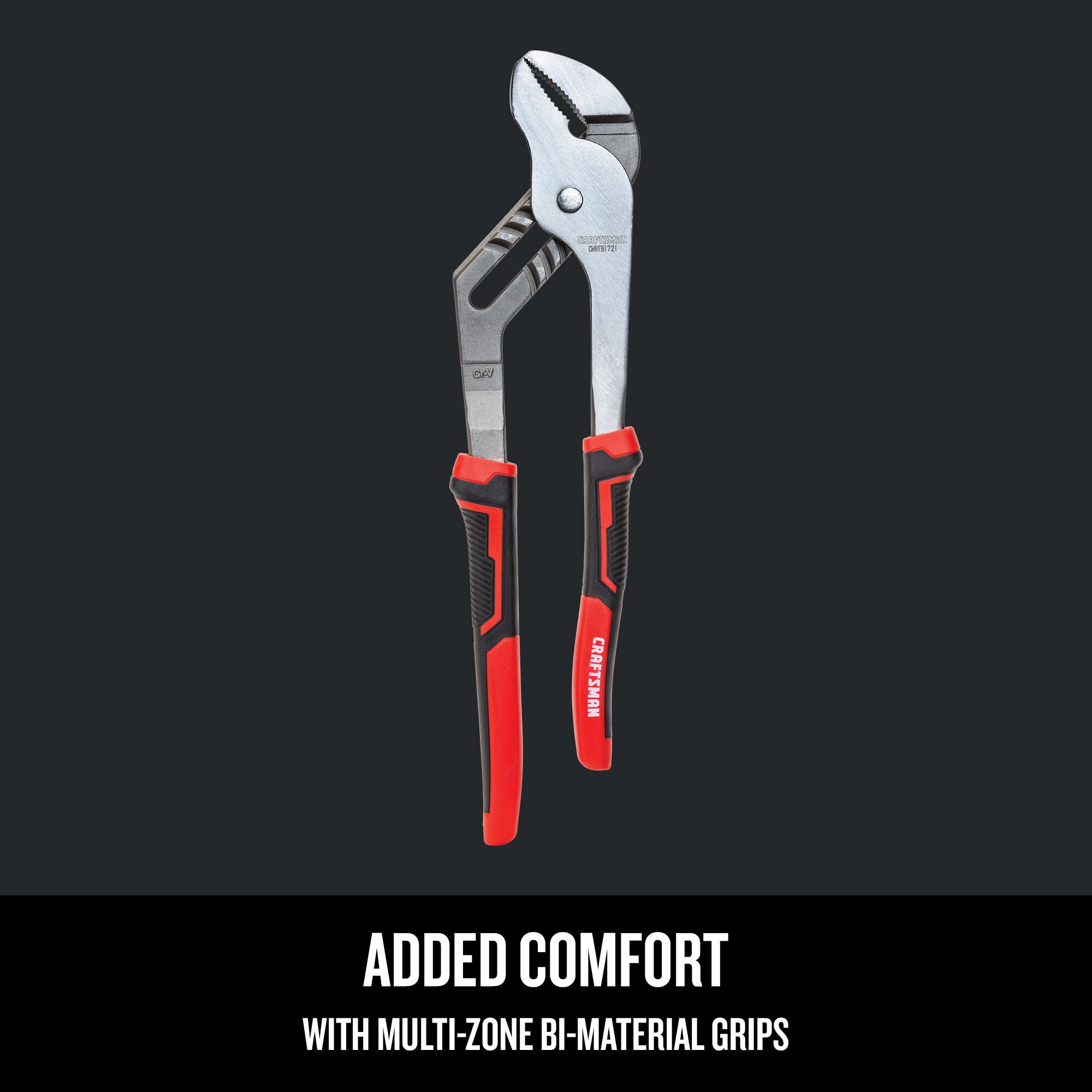 Graphic of CRAFTSMAN Pliers: Groove Joint highlighting product features