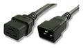 Power Cord Cable Cord Set 250 V 16 A 14 AWG 3 Conductor 3 ft. L
