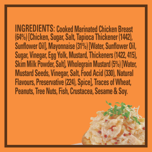 Heinz® Shredded Chicken Mustard Mayo 85g 