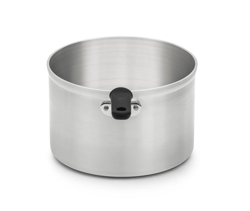 4 ½-quart Wear-Ever® Classic Select® heavy-duty aluminum saucepan in natural finish and silicone handle