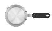 1 ½-quart Wear-Ever® tapered aluminum saucepan with natural finish and silicone handle