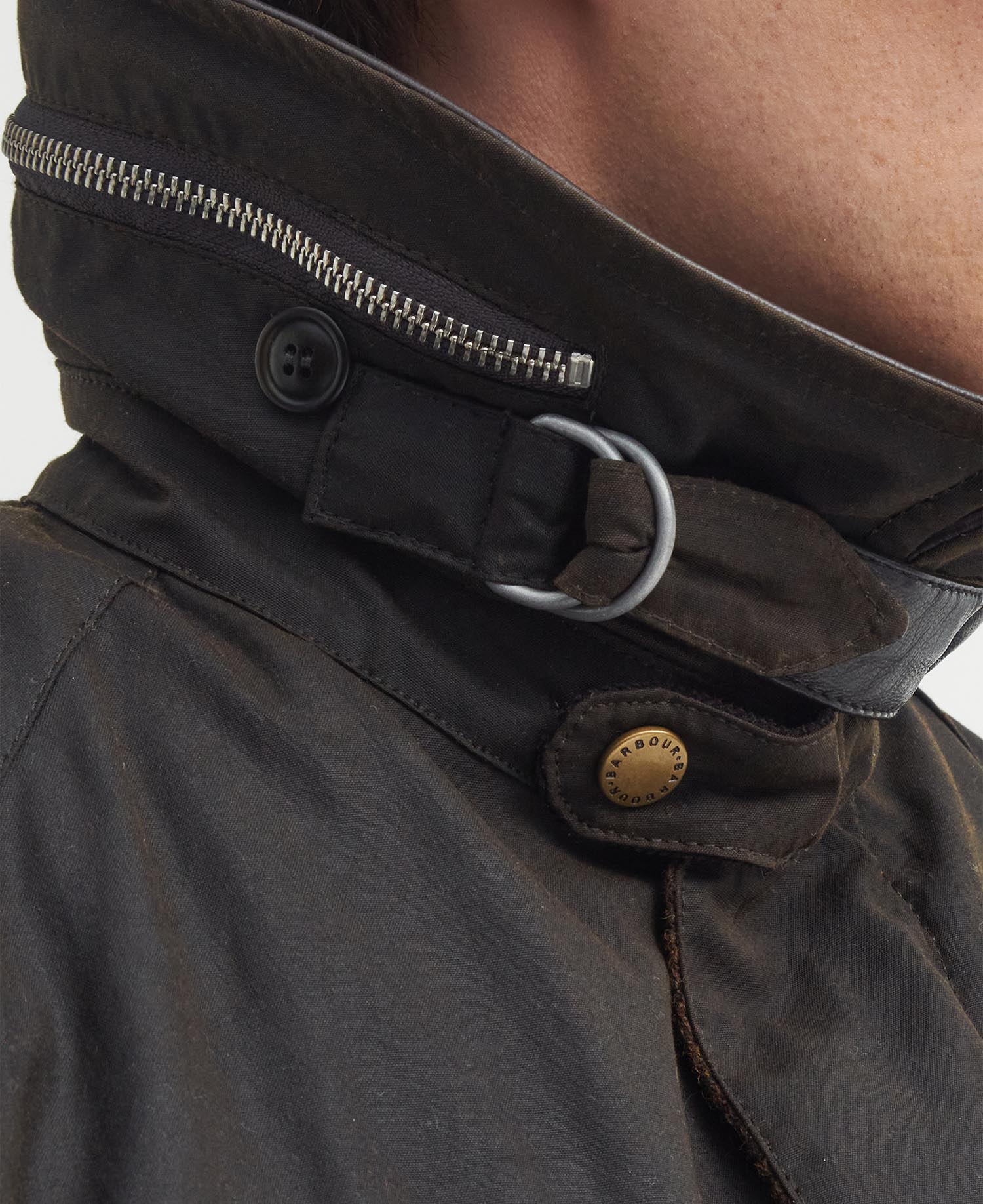 Barbour x TO KI TO Horse Riding Waxed Jacket image number 6
