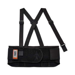 Ergodyne, ProFlex 1625 Elastic Back Support Brace, Small, 25" to 30" Waist, Black