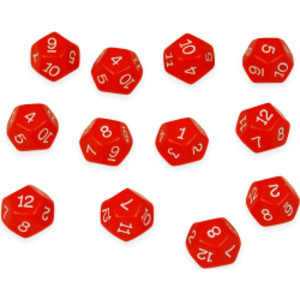 Polyhedra Dice - 12 Sides - Set of 12