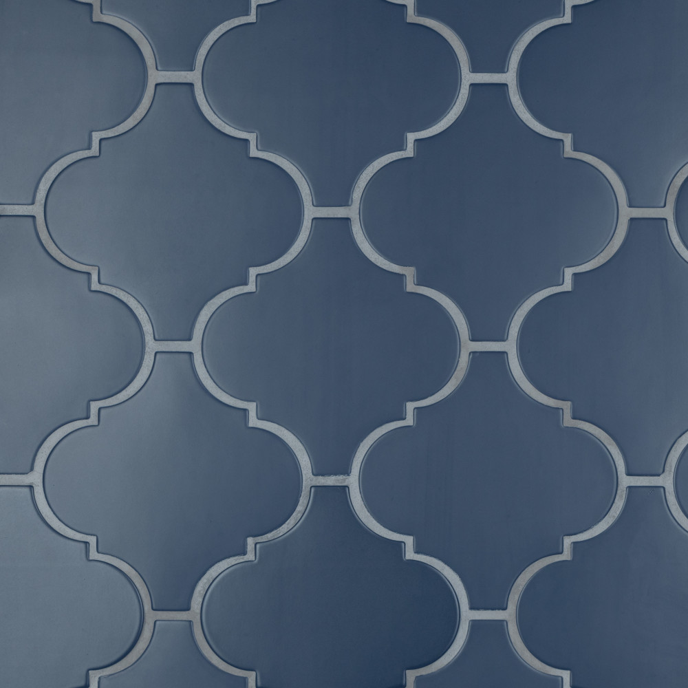 Provenzale Lantern Dark Bleu 8 in. x 8 in. Porcelain Floor and Wall Tile