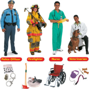 Community Helpers Bulletin Board Set