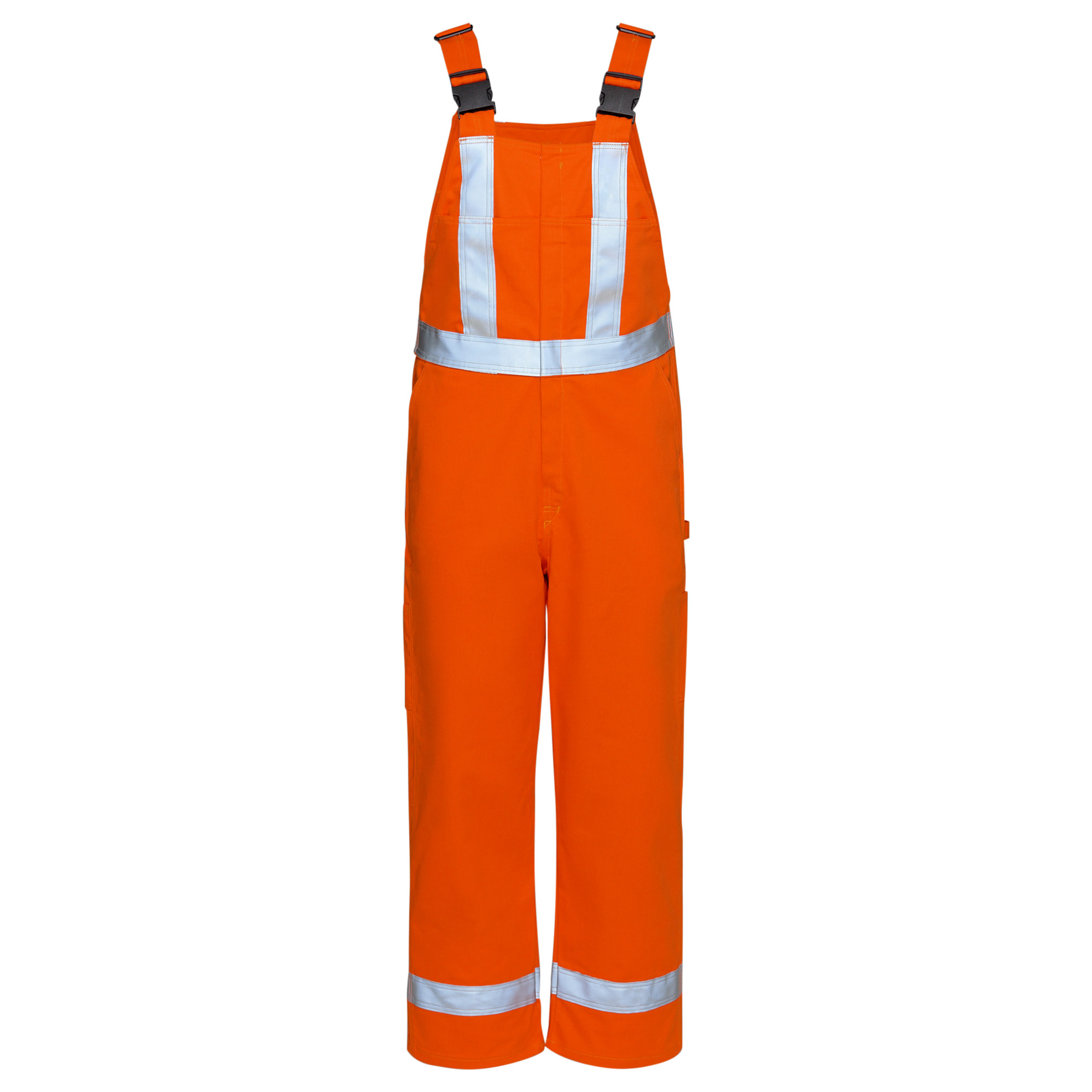 Men‘s Unlined Bib Overall with Reflective Trim-Bulwark