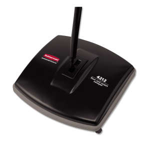 Rubbermaid Commercial, Executive Series Lobby Pro, Executive Series™ Lobby Pro, 6.5" Single Action Mechanical Sweeper, Black