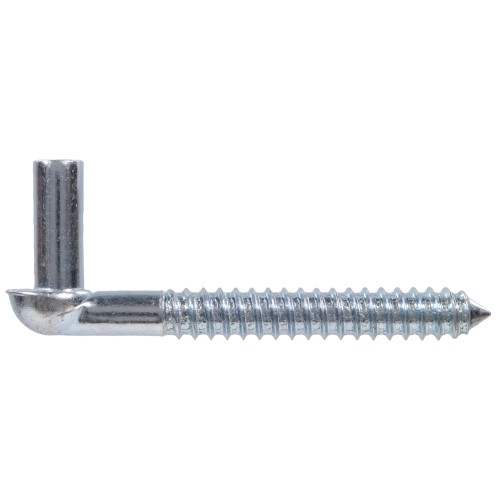 Hardware Essentials Zinc Plated Gate Screw Hooks 5/8 x 5in