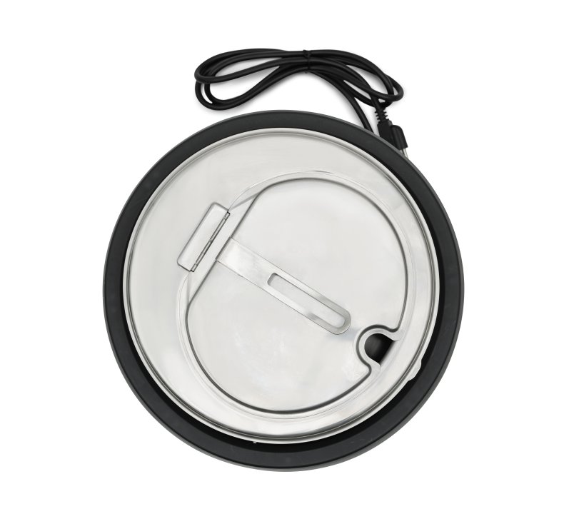 11-quart 230-volt Mirage® countertop induction rethermalizer in natural finish with UK plug