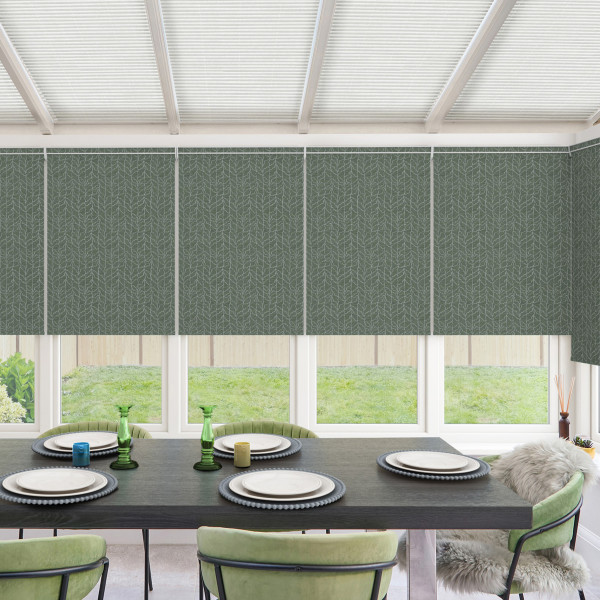 Twist Seaweed Roller Blind