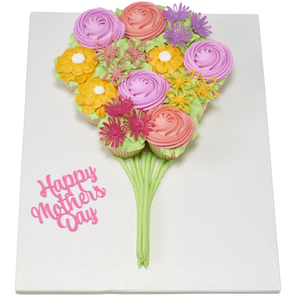 Flowers Assortment Cupcake Rings