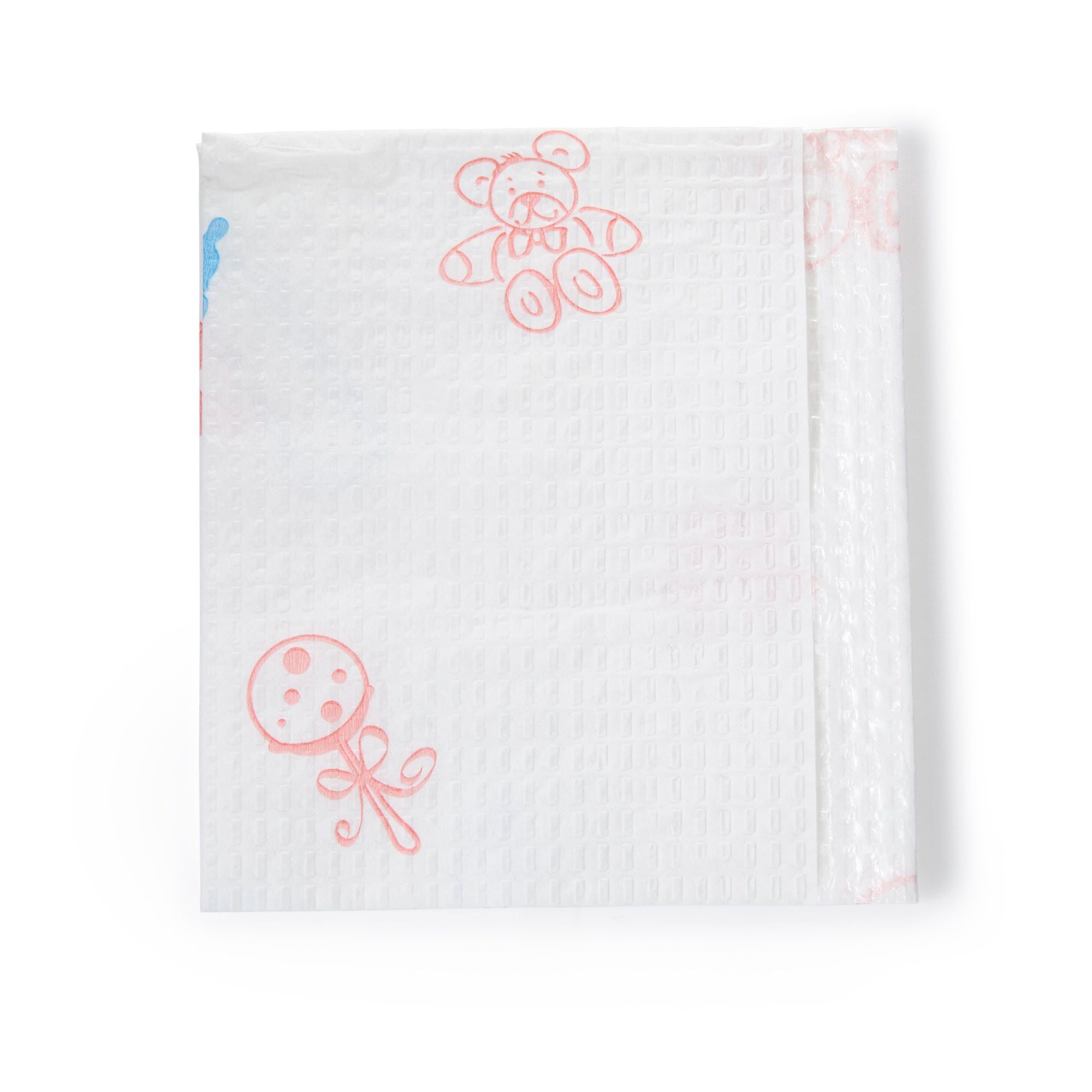 Tidi® Smooth Scale Liner Paper, 13 x 22 Inch, Print (Pins, Bottles & Carriages)