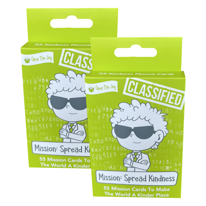 Kindness Mission Cards, 2 Sets