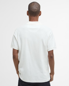 Wadworth Short-Sleeved Polo Shirt Whisper White