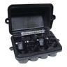 Pool/Spa Light Junction Box, Hub Size 1/2 Inch, 1 Inch, Height 5 Inch, Width 7.5 Inch, Depth 4.75 Inch, Material Polymeric