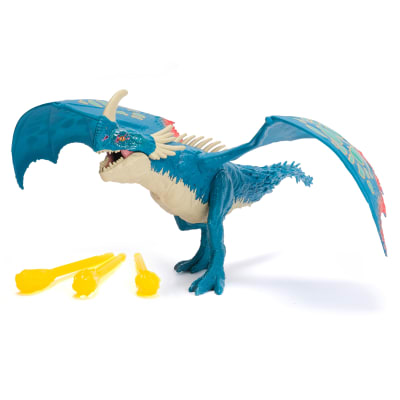 Dreamworks Dragons, How to Train Your Dragon, Battle Dragons, Fire Blast Deadly Nadder, 10” Action Figure, Kids Toys for Boys & Girls Ages 4 and up