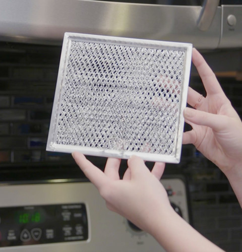 Microwave Grease Filter Replacement