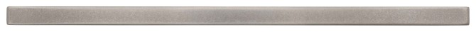 Geometal Nickel 1/2×11-15/16 Square Liner Satin