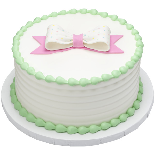 Pastel Dots Assortment Gum Paste Bows