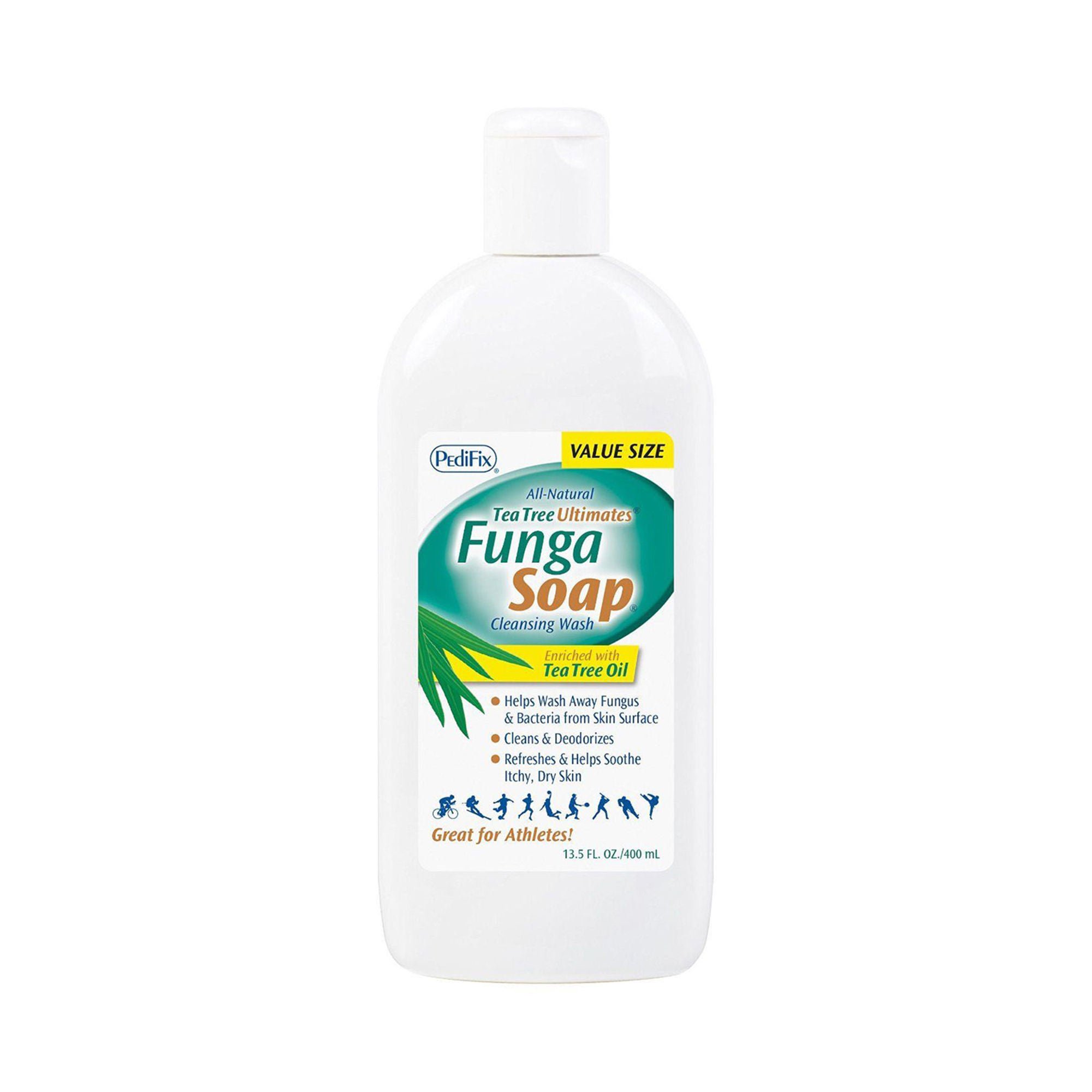 Tea Tree Ultimates® FungaSoap® – Tea Tree-Infused Cleansing Wash, 13.5 ounces