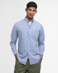 Kanehill Tailored Long-Sleeved Shirt Classic Navy