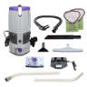 ProTeam, GoFree Flex Pro II w/ Xover Multi-Surface Two-Piece Wand Tool Kit, 14", Backpack Vacuum