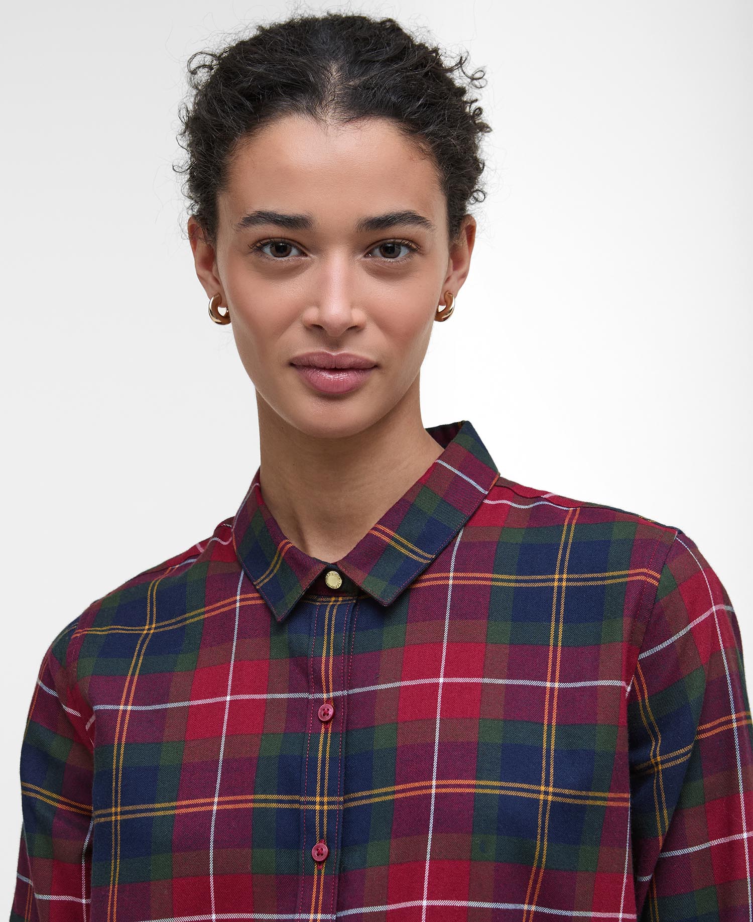 Camicia Glades in tartan dalla vestibilità rilassata image number 3