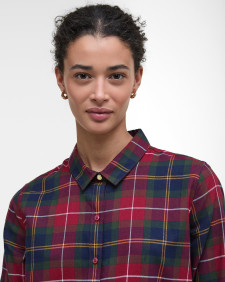 Hemd Glades Tartan Relaxed Winterberry Tartan