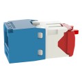 Mini-Com® TX5e™ TG Style UTP Jack Module, Blue
