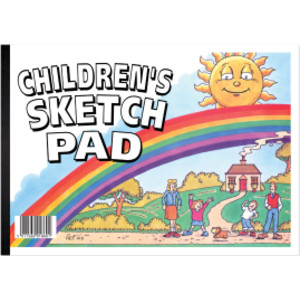 Children's Sketch Pad, A4, 40 Sheets, Bulky Drawing Paper