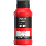 Liquitex BASICS Acrylic Fluid 118 mL Bottle Fluorescent Red