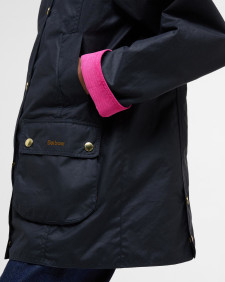 Icons Modern Beadnell Waxed Jacket Navy/Classic