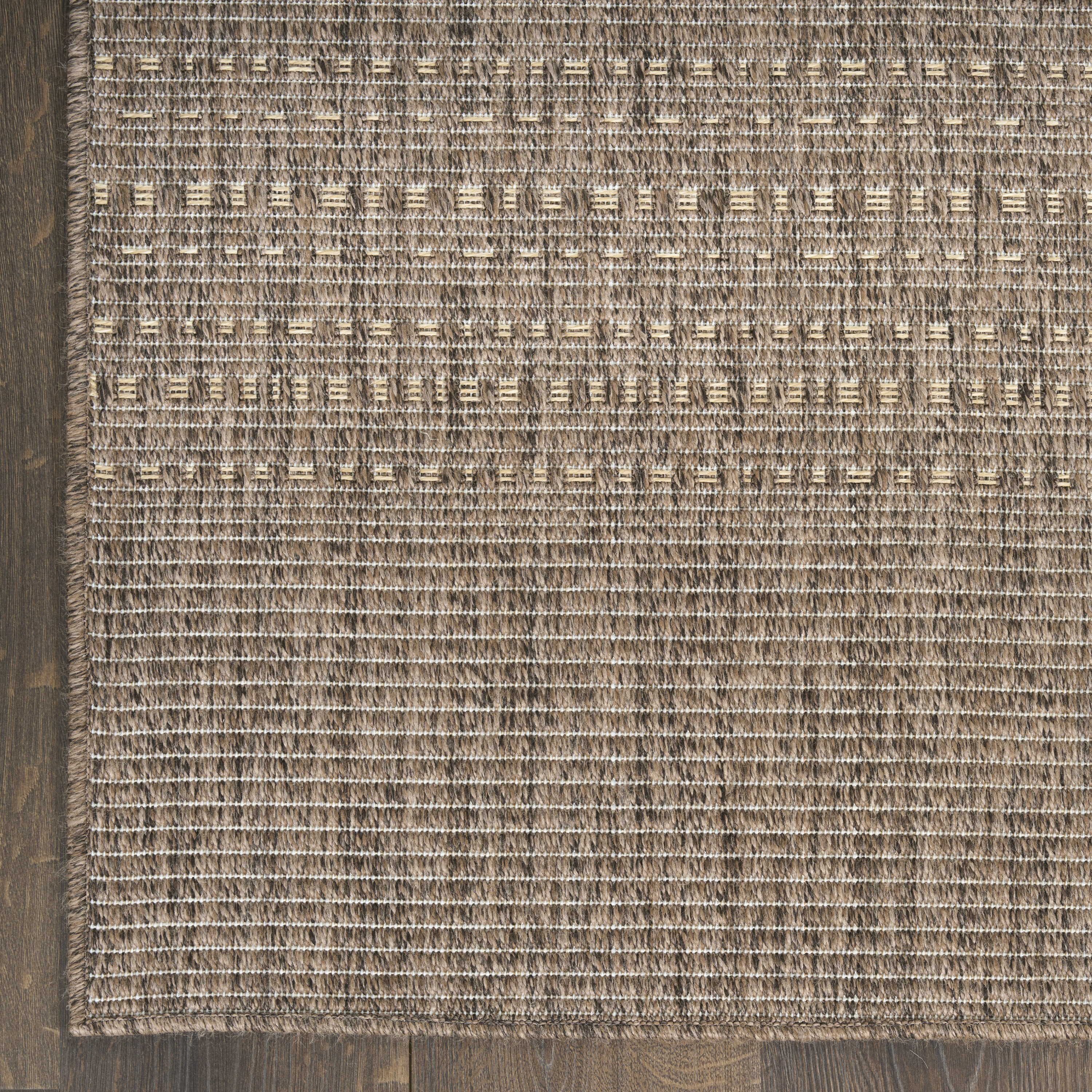 Nourison Tulum 8' x 10' Brown Outdoor Rug