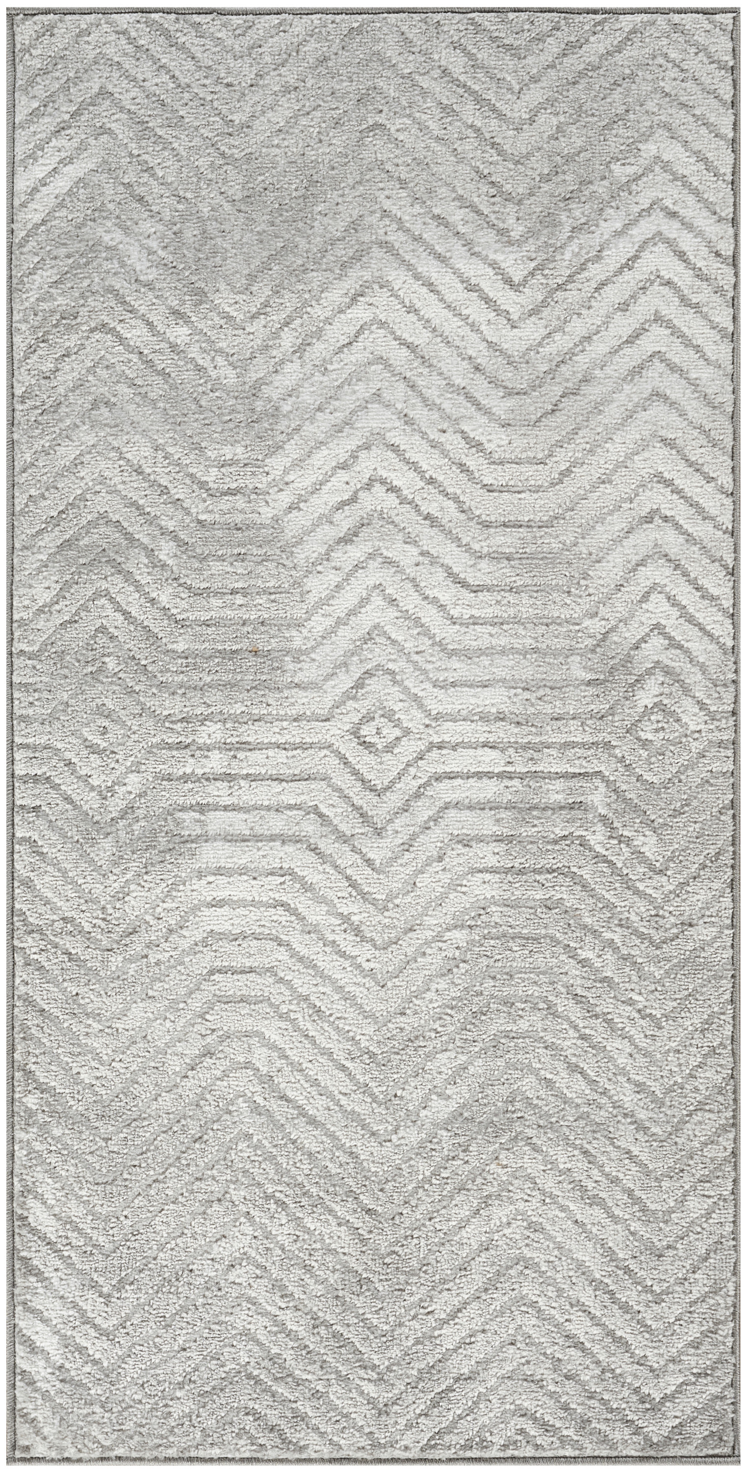 Nourison Dekor 2' x 4' Grey Vintage Indoor Rug