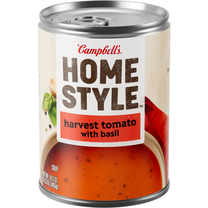 Homestyle Harvest Tomato Soup With Basil