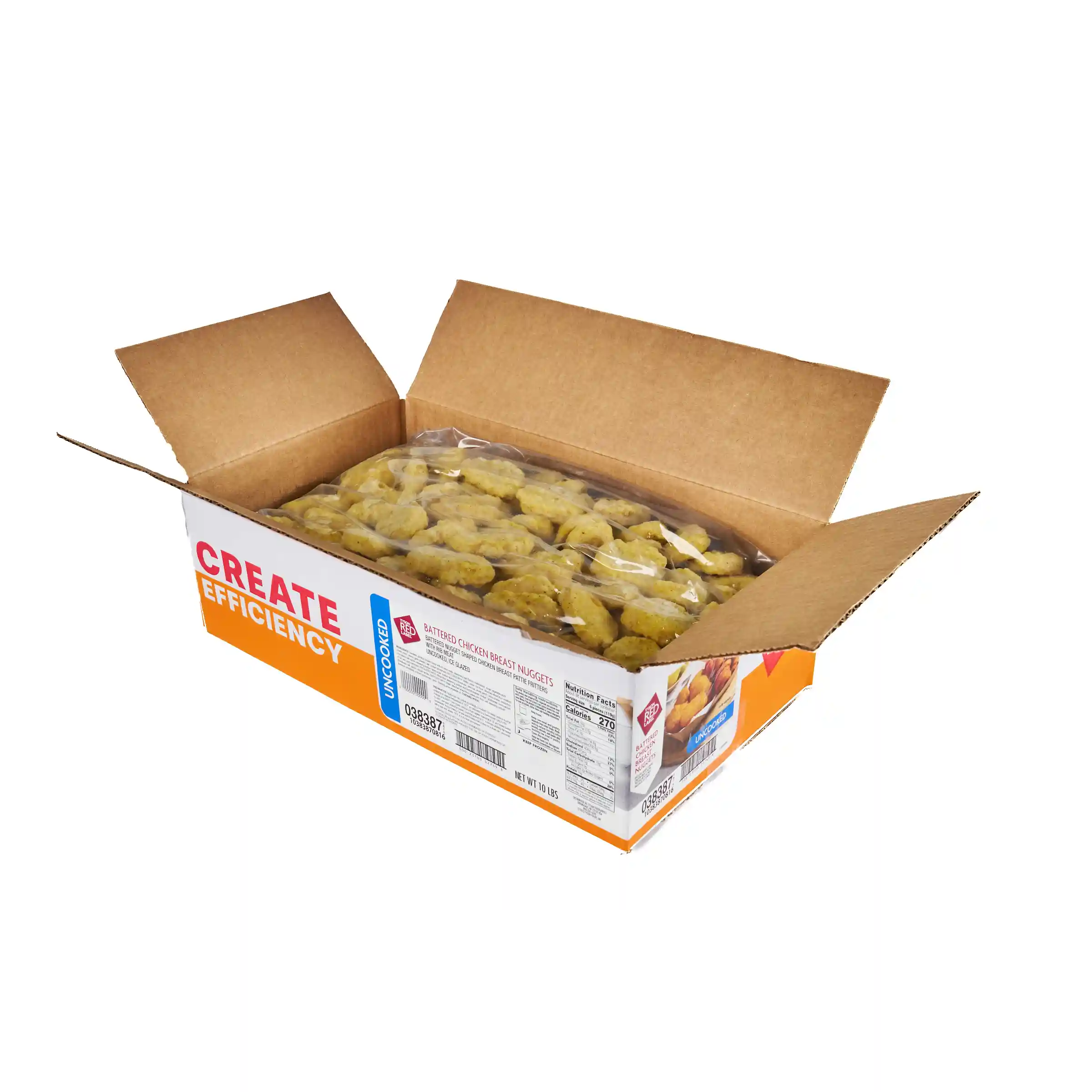 Tyson Red Label® Uncooked Battered Chicken Breast Nuggets_image_4