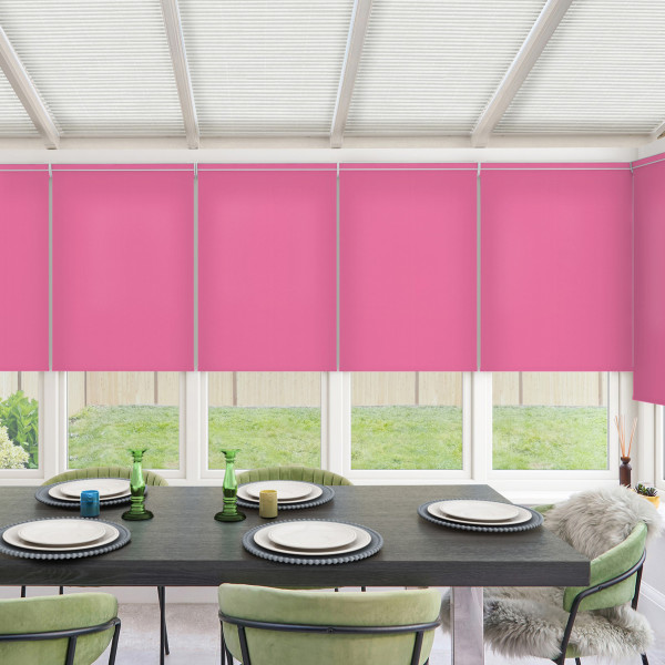 Acacia Bubblegum Roller Blind