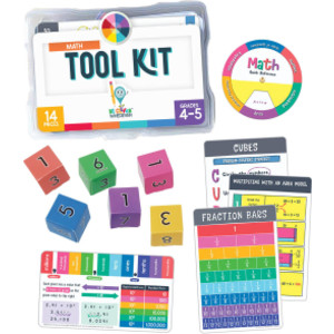 Be Clever Wherever Math Tool Kit Manipulative, Grade 4-5