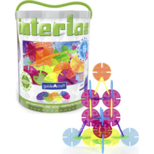 Interlox&trade; Discs Building Set, 96 Pieces