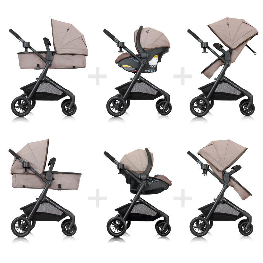 Pivot Modular Travel System with LiteMax Infant Car Seat
