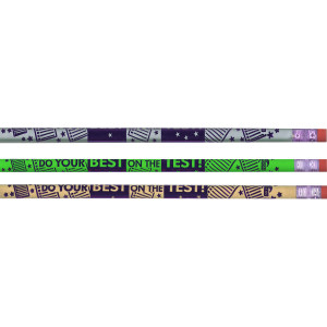 Do Your Best on the Test Pencils, Pack of 12