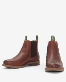 Farsley Chelsea Boots Teak