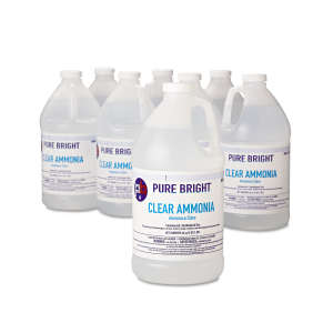 KIK International,  Pure Bright Clear Ammonia,  64 oz Bottle