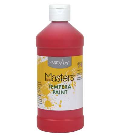 Little Masters® Tempera Paint, 16 oz., Red