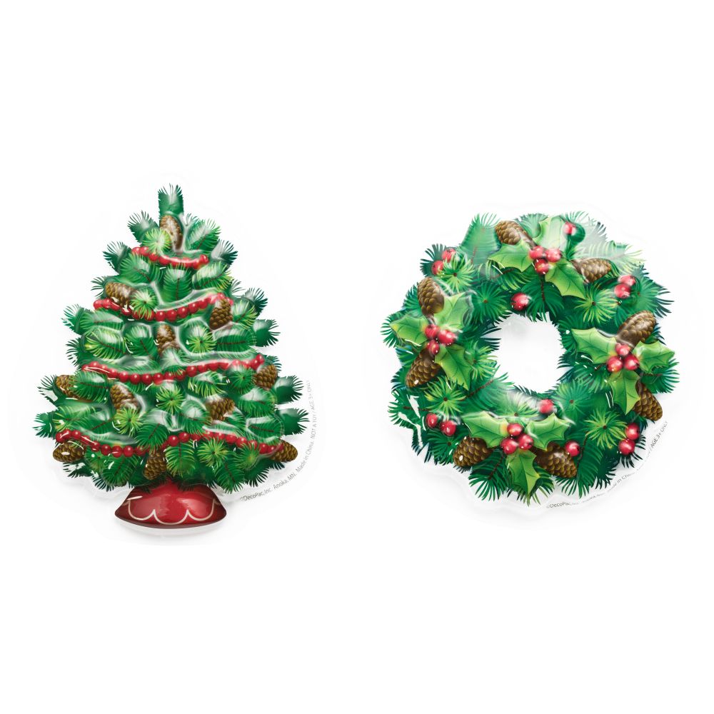 Image Cake Wreath and Tree Assortment