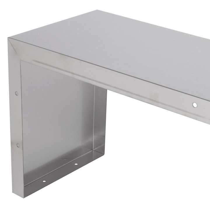32-inch Servewell® stainless steel overshelf